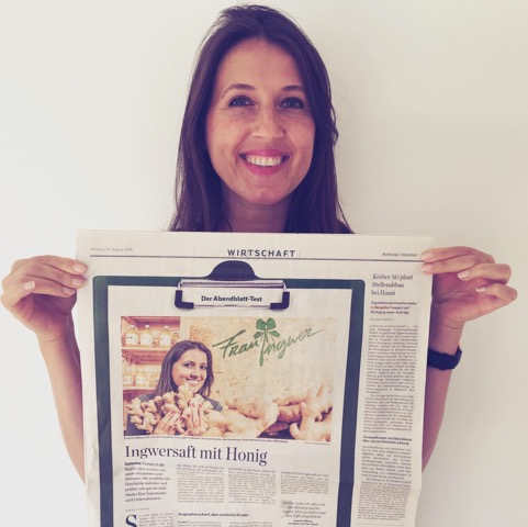 Frau Ingwer im Hamburger Abendblatt