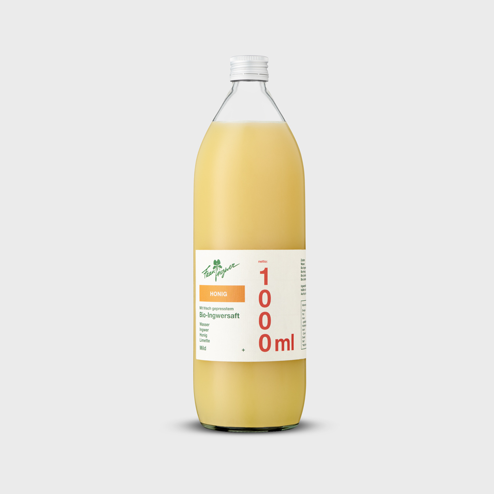 Frau Ingwer : ingwersaft honig 1000ml Frau Ingwer : ingwersaft honig 1000ml